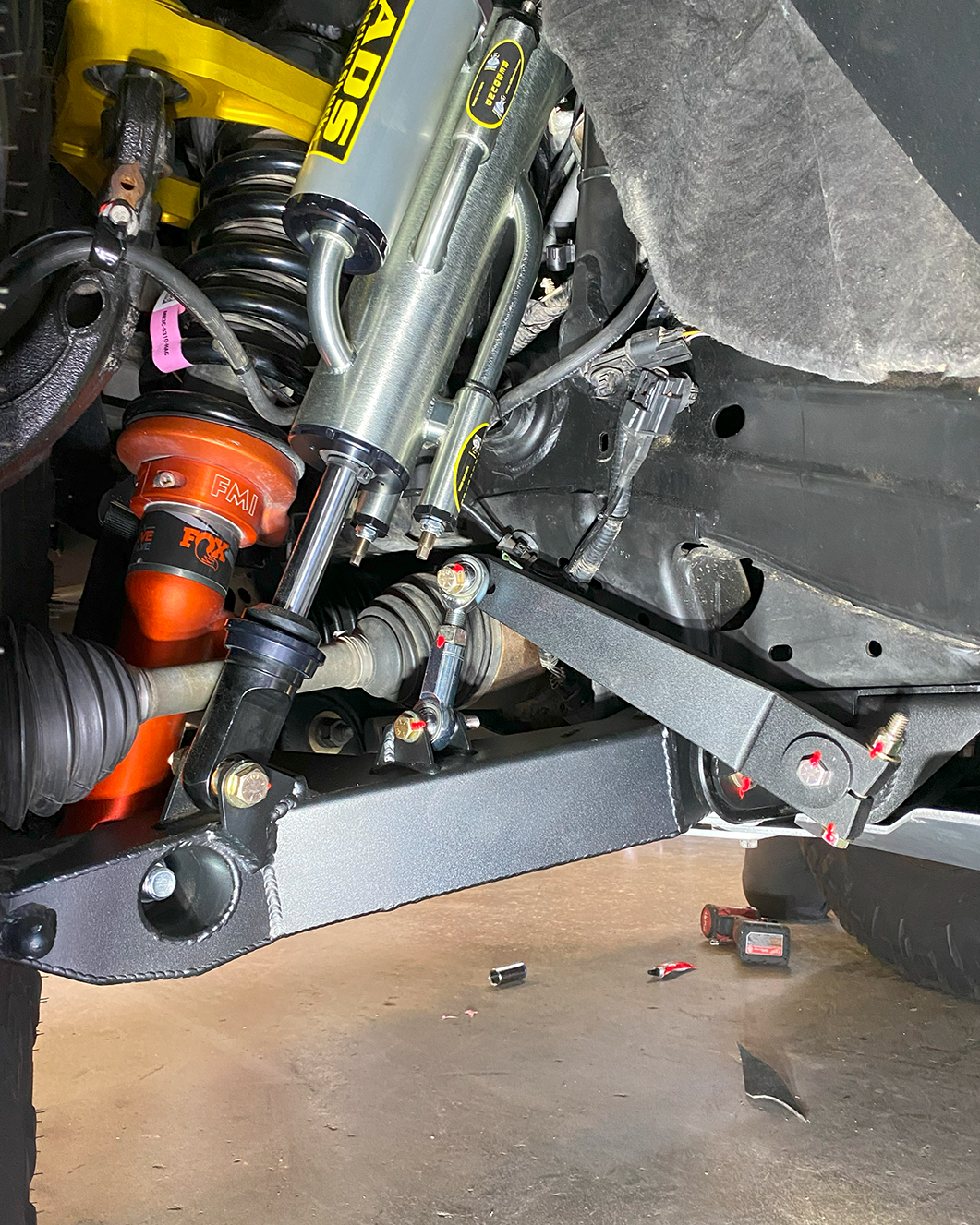 2024+ Ranger Raptor - Mid Travel Front Suspension Kit