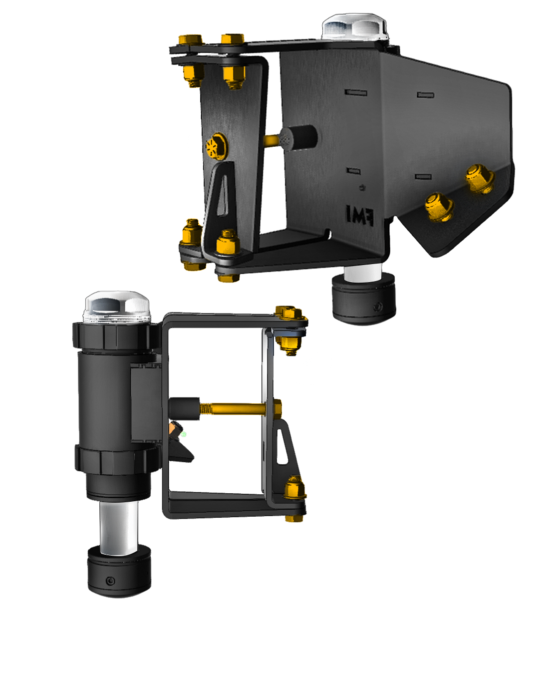 Ford Ranger Raptor rear bump stop frame mount