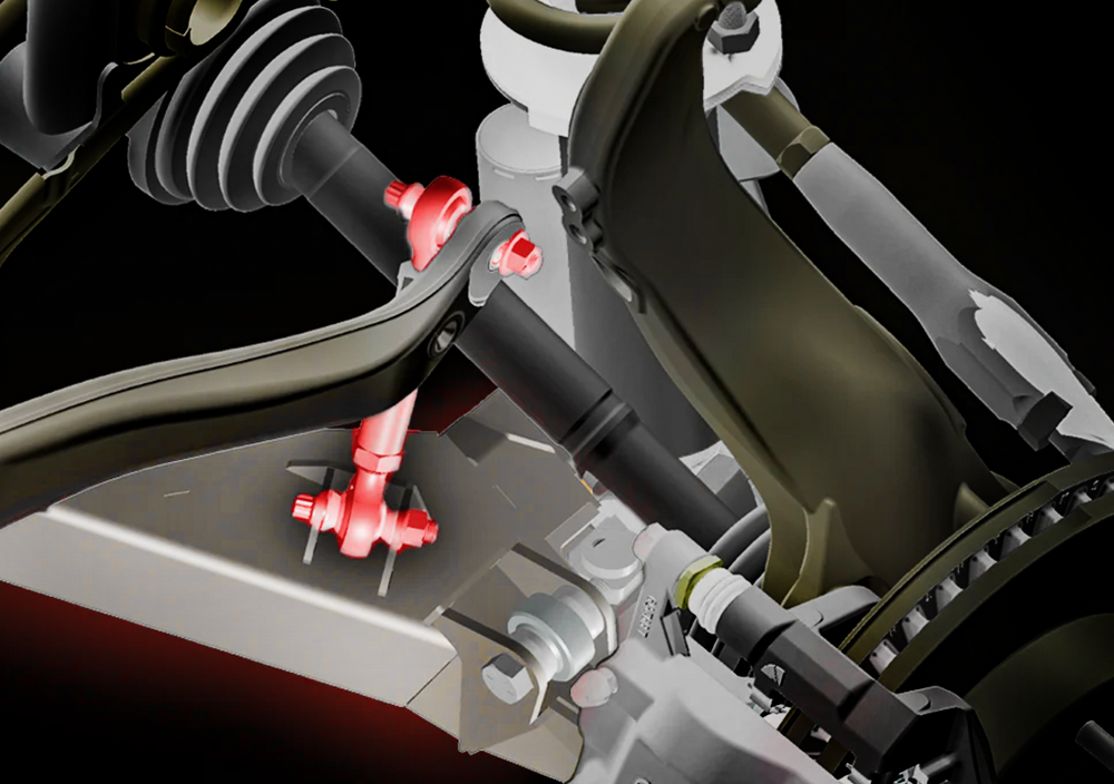 2024 Ranger Raptor - Sway Bar Links for Stock Sway Bar & Fabricated A-Arms