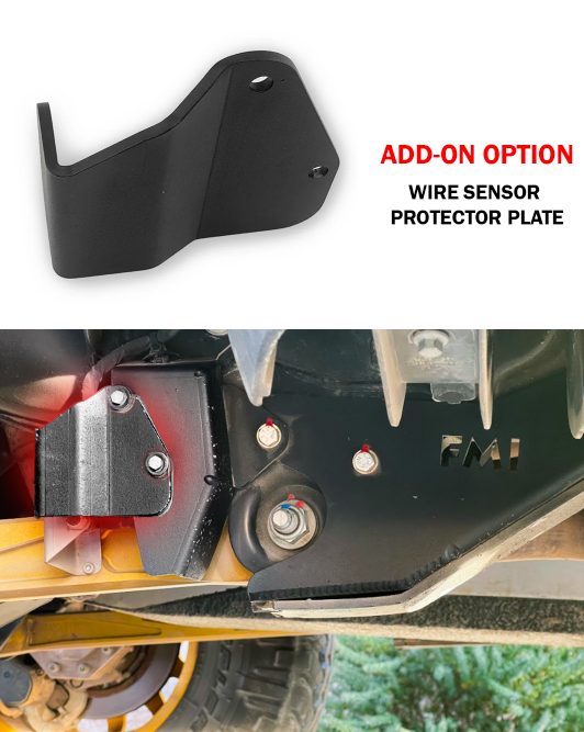 2024 + Ranger Raptor - Rear Suspension Travel Sensor Protection Guard (pair)