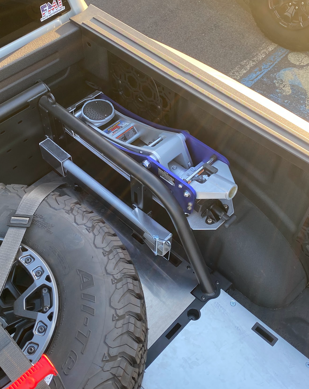 Quick Release Side Jack Mount - Bed Organizer Kit (Add-On)