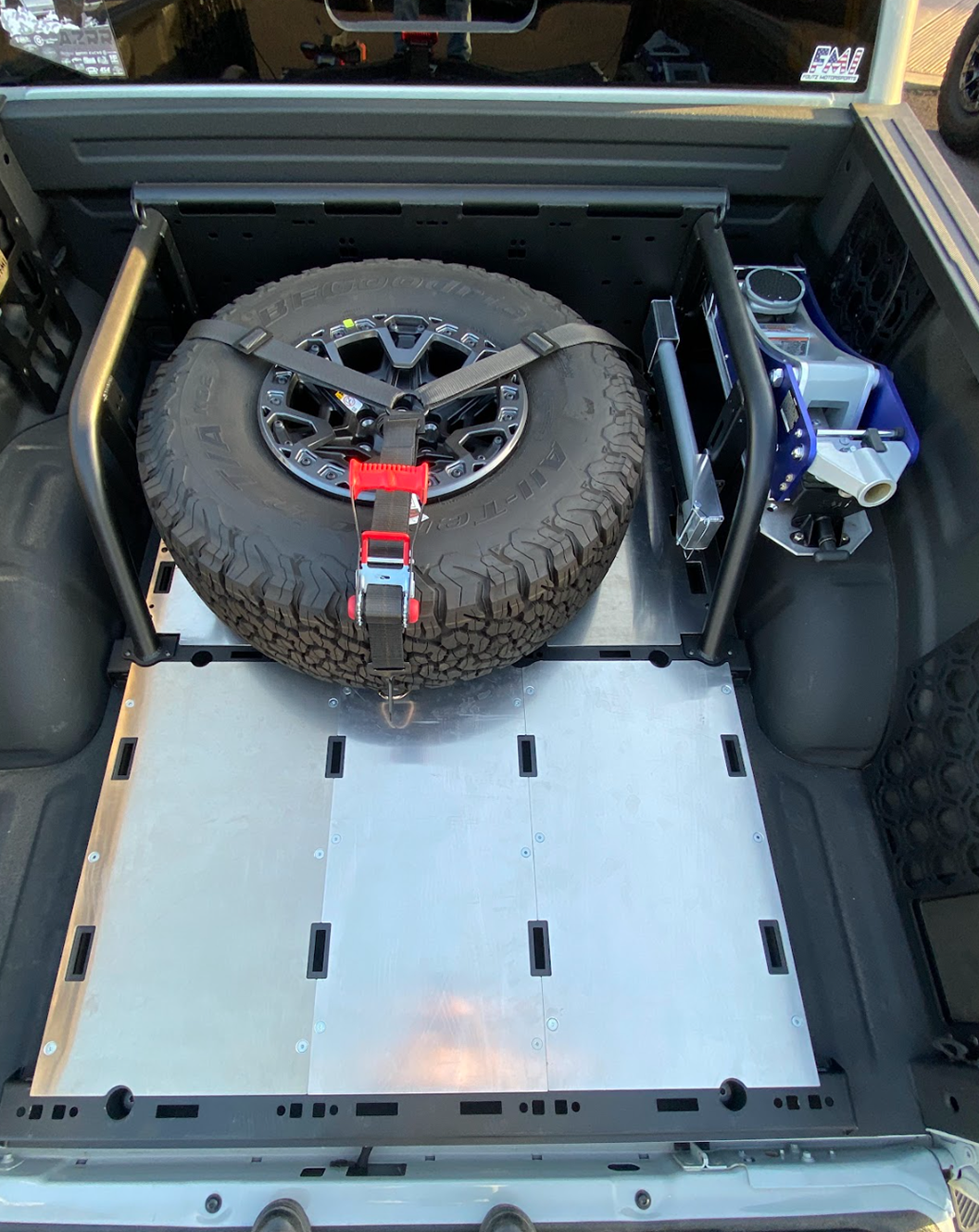 Quick Release Side Jack Mount - Bed Organizer Kit (Add-On)