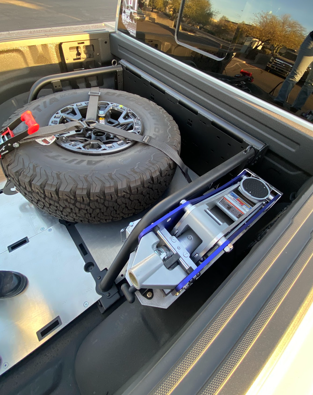 Quick Release Side Jack Mount - Bed Organizer Kit (Add-On)