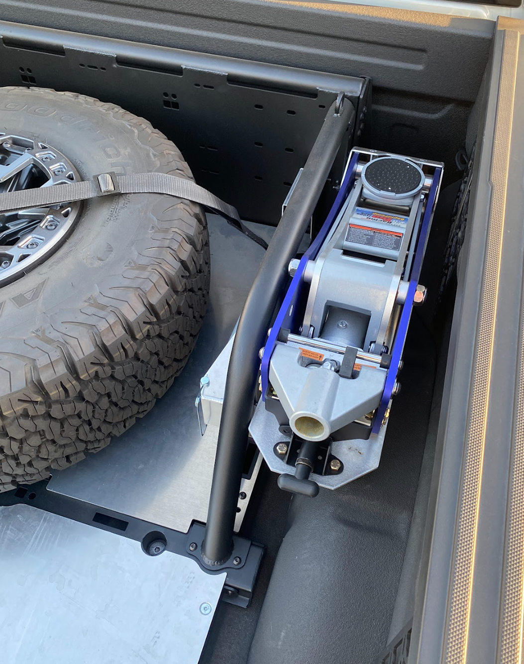 Quick Release Side Jack Mount - Bed Organizer Kit (Add-On)