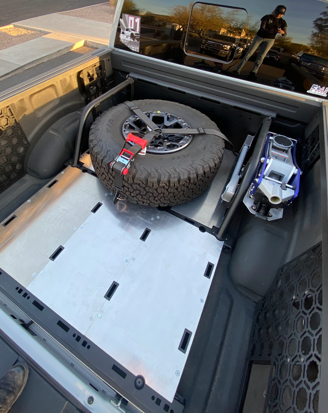 Quick Release Side Jack Mount - Bed Organizer Kit (Add-On)