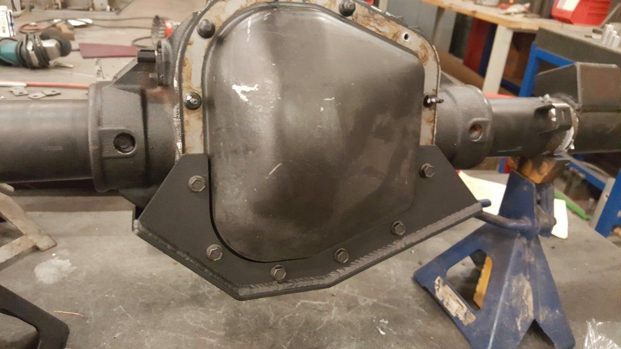 2017- 2024 Raptor Rear Differential Skid Plate Kit