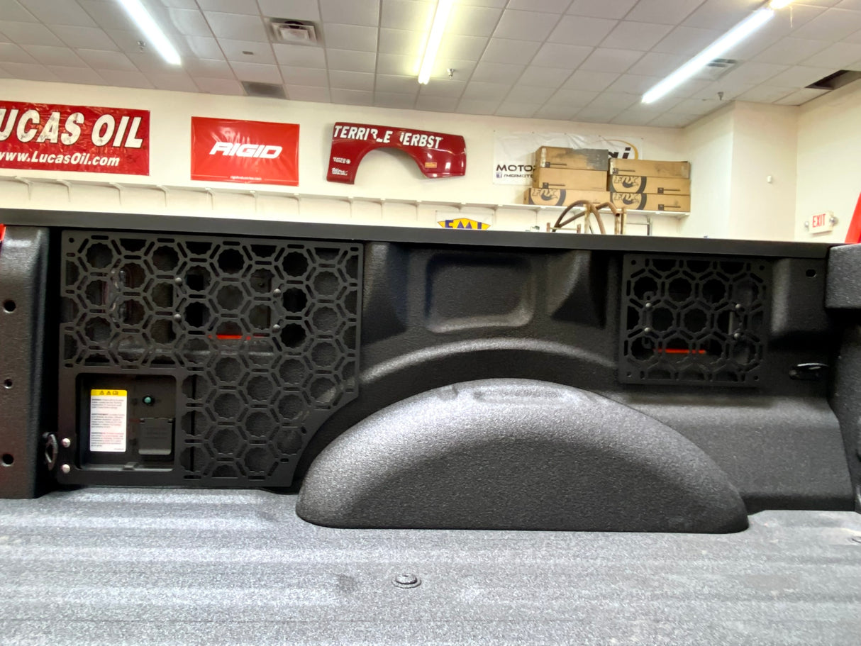 Bedside Organizer Panel kit - 2021 - 2023 Ford Raptor and F150