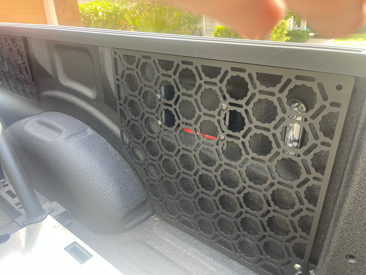 Bedside Organizer Panel kit - 2021 - 2023 Ford Raptor and F150