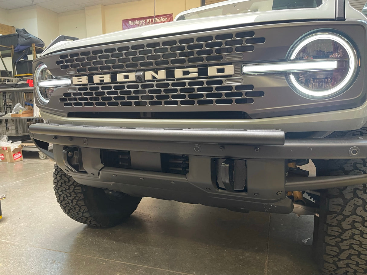 2021 and up Ford Bronco, Front Light Mount Kit for Stock Front Bumper