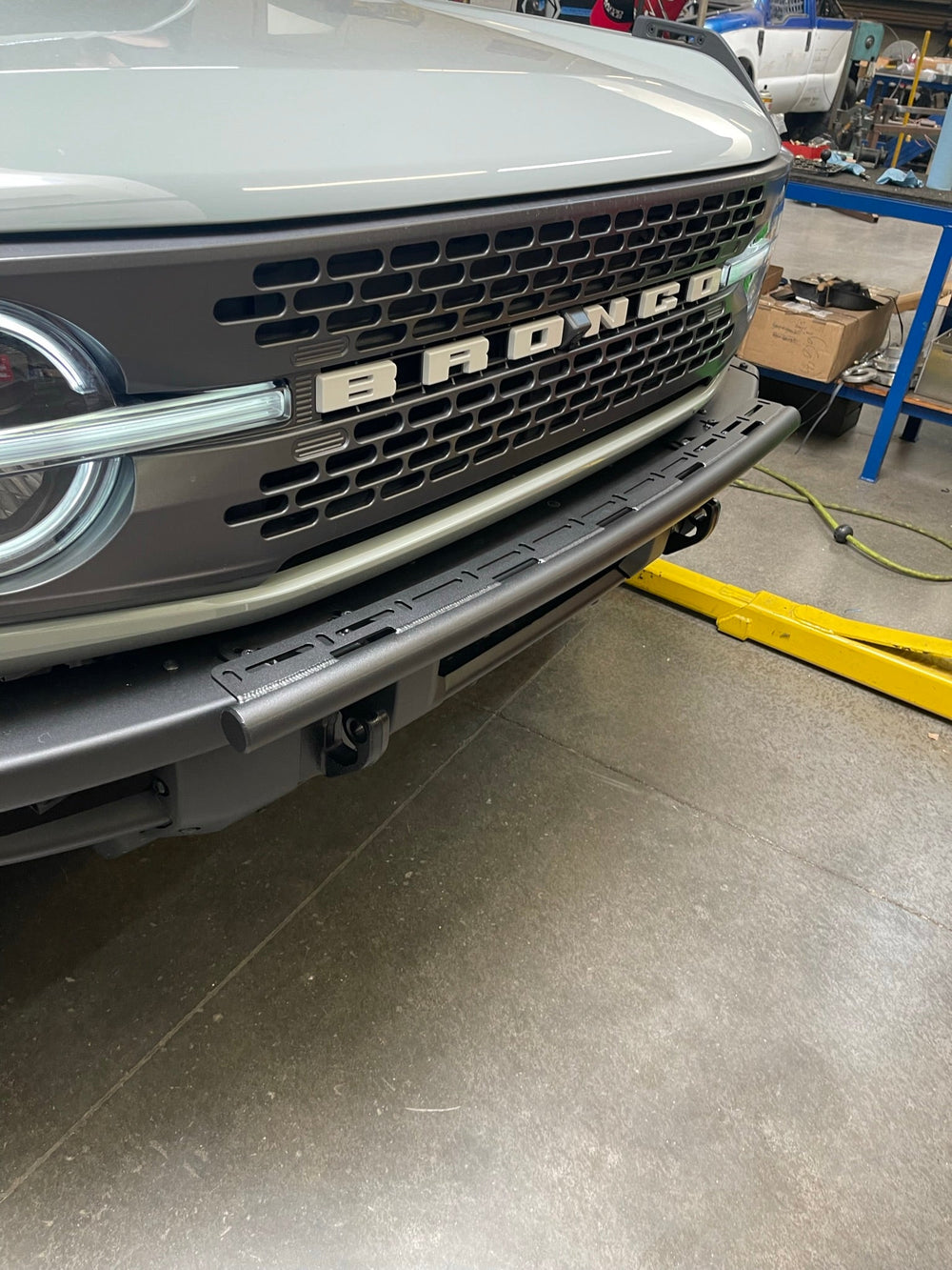2022 and up Bronco Raptor, Front Light Mount Kit for Stock Bumper