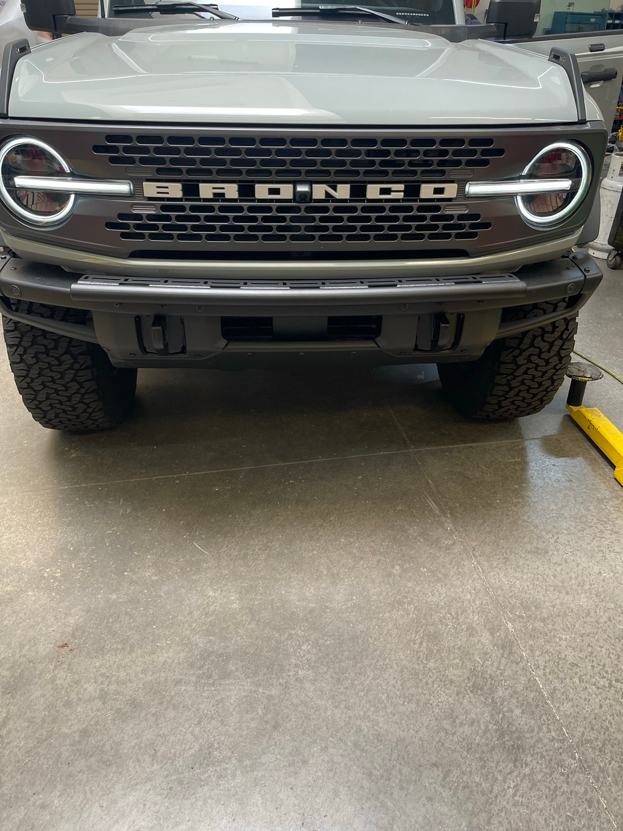 2021 and up Ford Bronco, Front Light Mount Kit for Stock Front Bumper