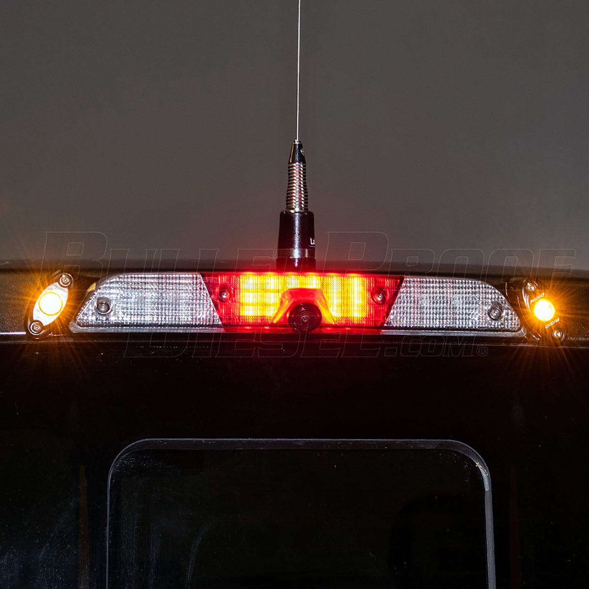 2019 - 2023 Ford Ranger Bullet Proof Diesel Third Brake Light Antenna Mount
