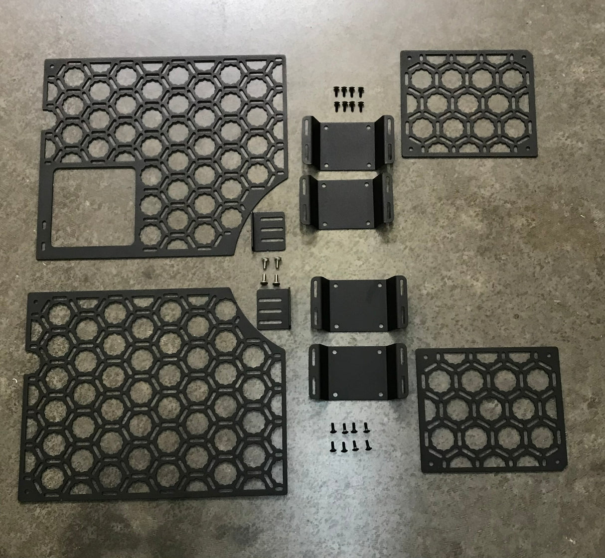 Bedside Organizer Panel kit - 2021 - 2023 Ford Raptor and F150