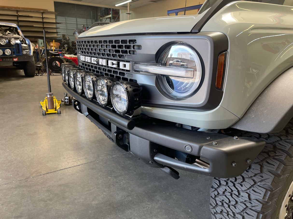 2021 and up Ford Bronco, Front Light Mount Kit for Stock Front Bumper
