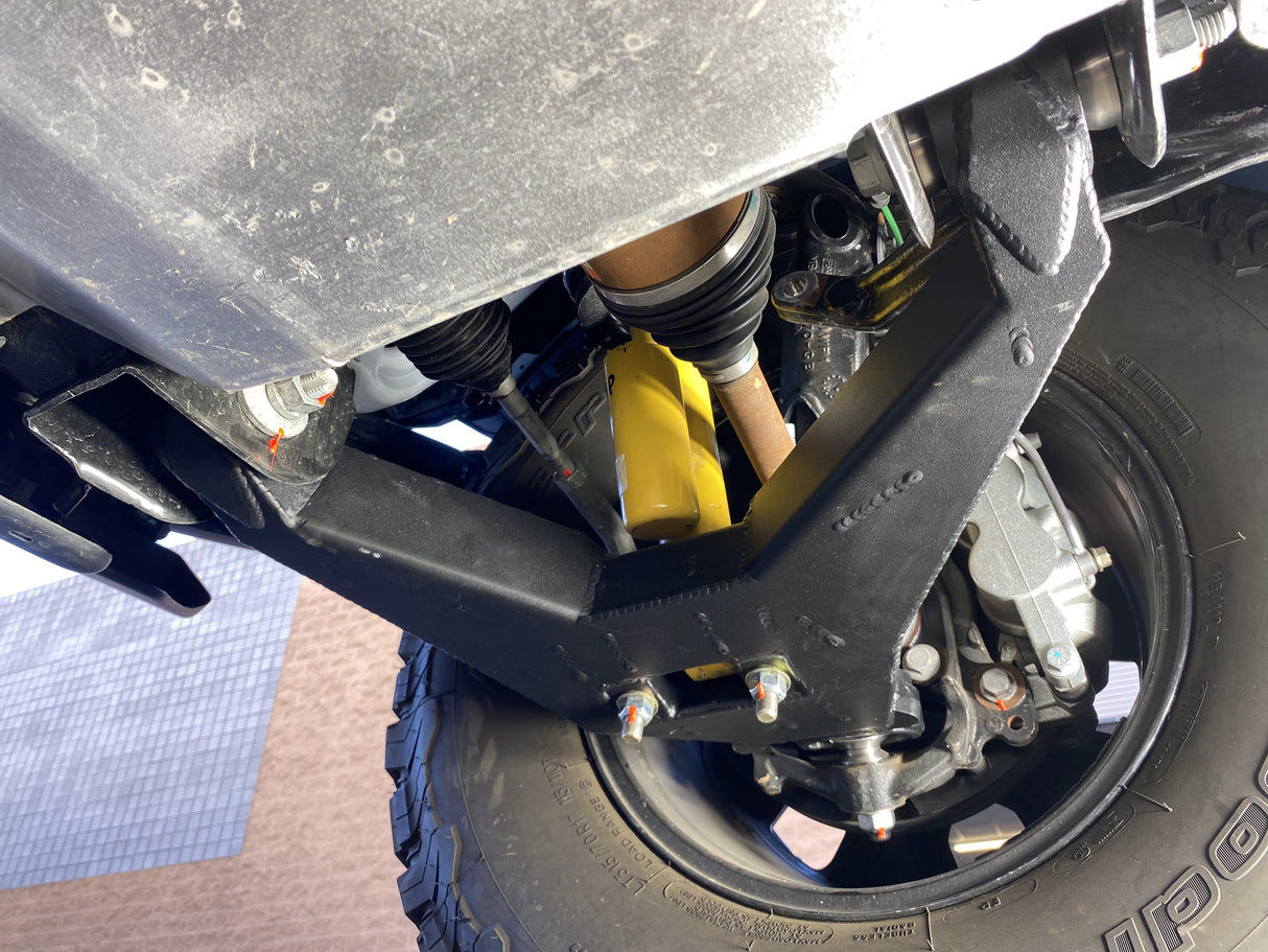 2021 - up Bronco Fabricated Lower Arm Kit With By-pass Shock Mount - Stock Length