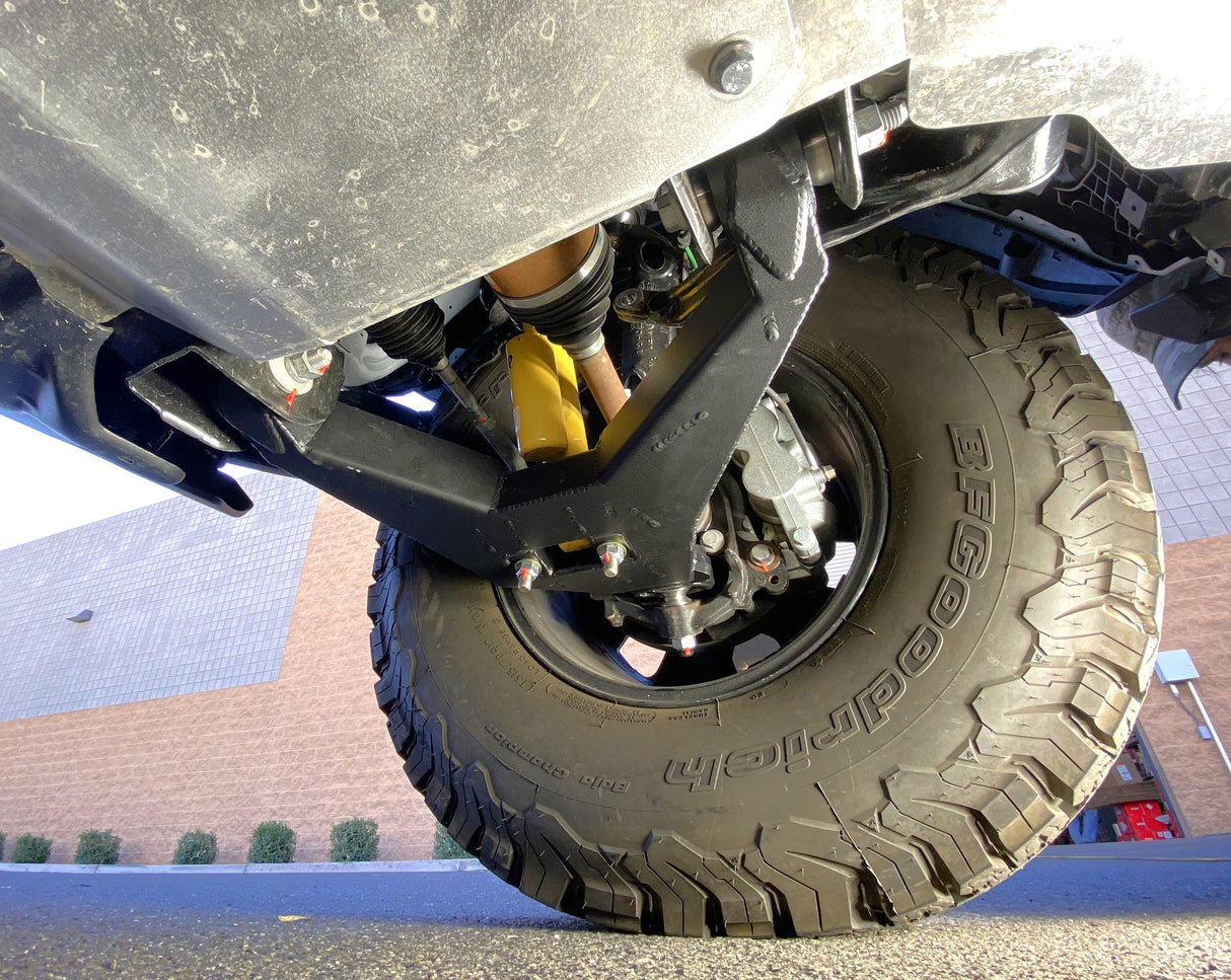 2021 - up Bronco Fabricated Lower Arm Kit With By-pass Shock Mount - Stock Length