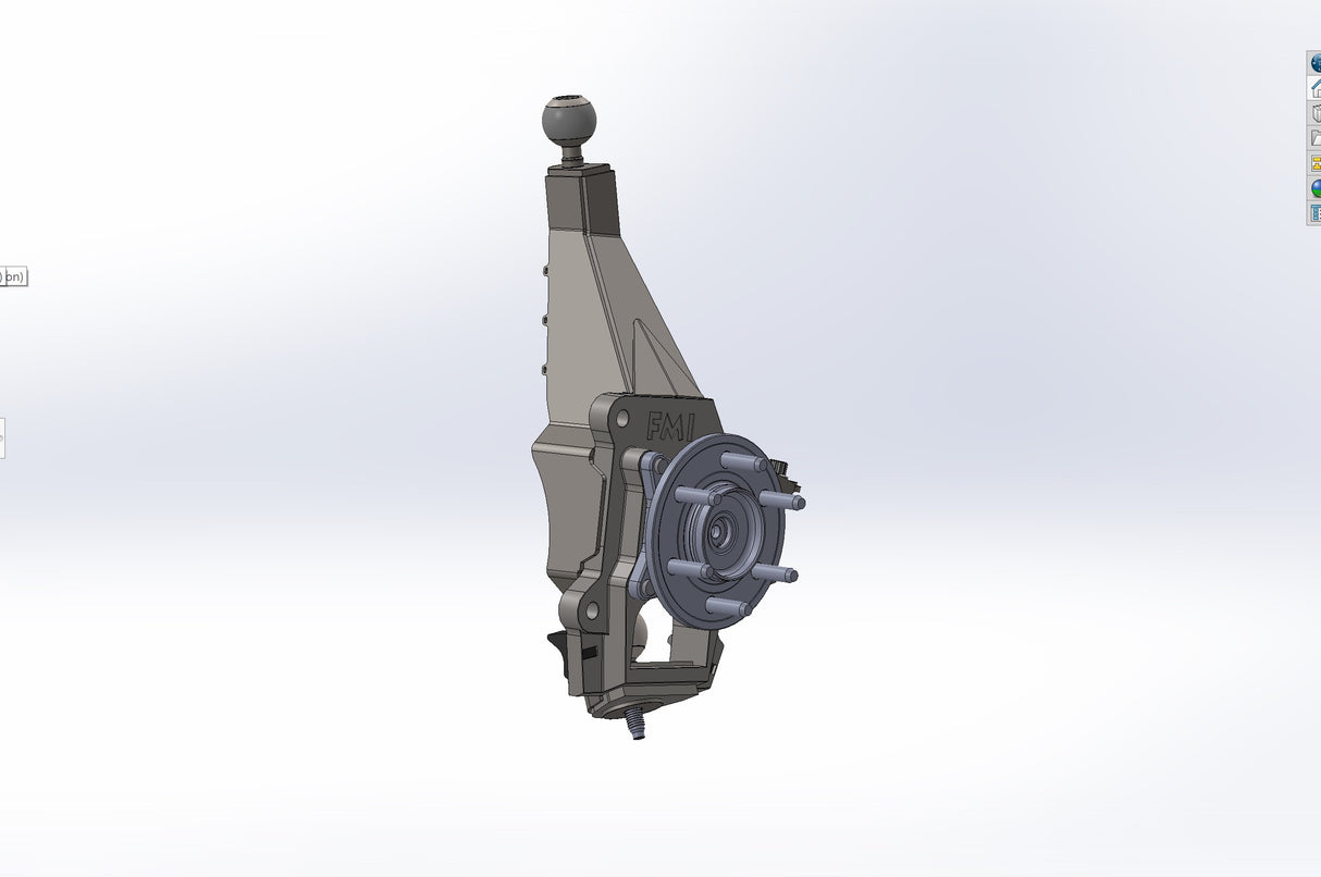 Gen 1 Raptor - Fabricated Front Spindle kit (2010, 2012, 2013, 2014)