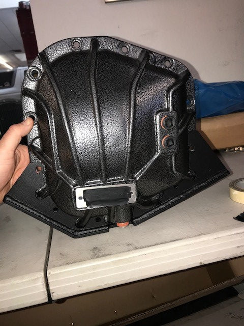 2017- 2024 Raptor Rear Differential Skid Plate Kit