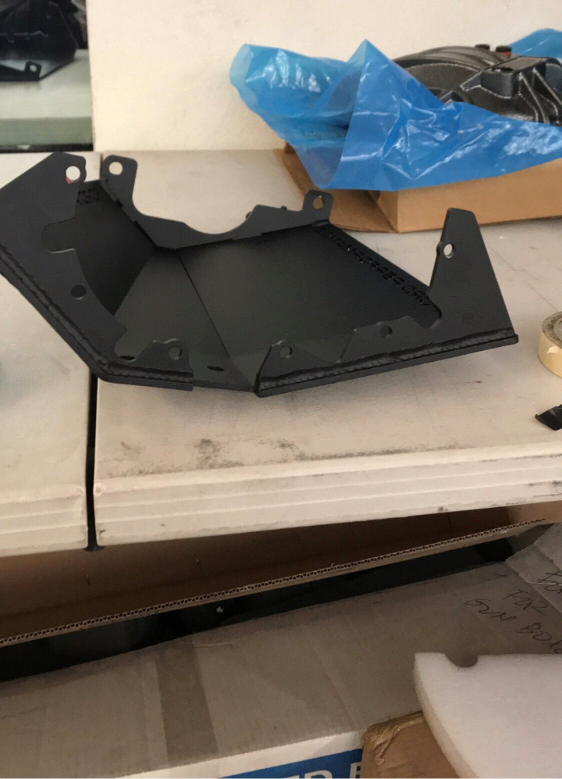 2017- 2024 Raptor Rear Differential Skid Plate Kit