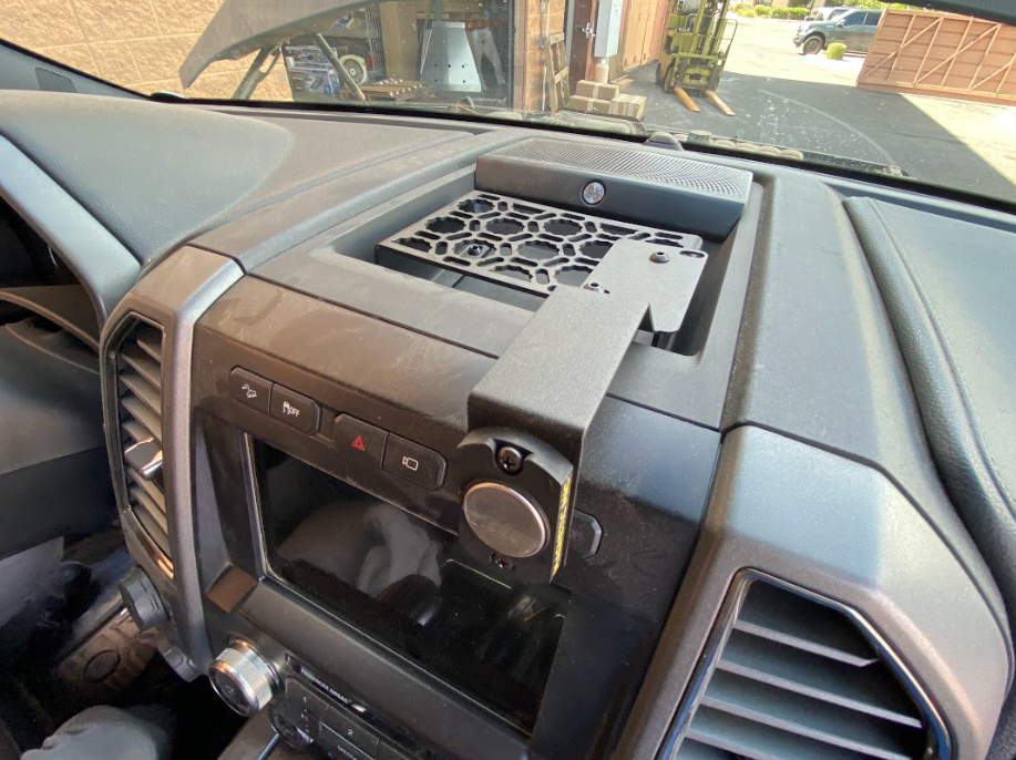 (2017 -2020) Gen 2 Raptor & (2015-2020) F150 - Center Dash Panel Mount Kit by Adapt-A-Panel
