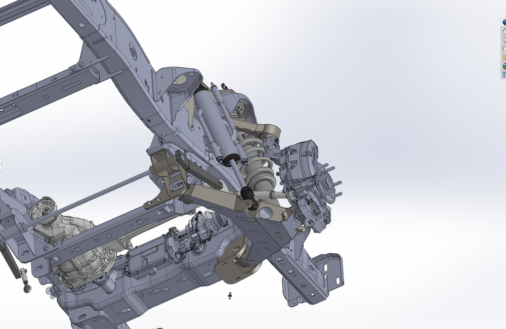 2017-2020 Raptor Mid Travel Front Suspension Kit with Fabricated Upper Arm - Gen 2