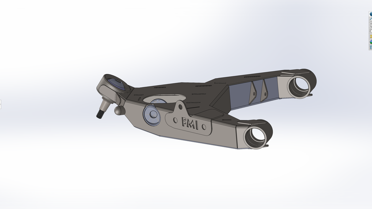 2021-2024 Raptor Mid Travel Front Suspension Kit with Fabricated Upper Arm - Gen 3