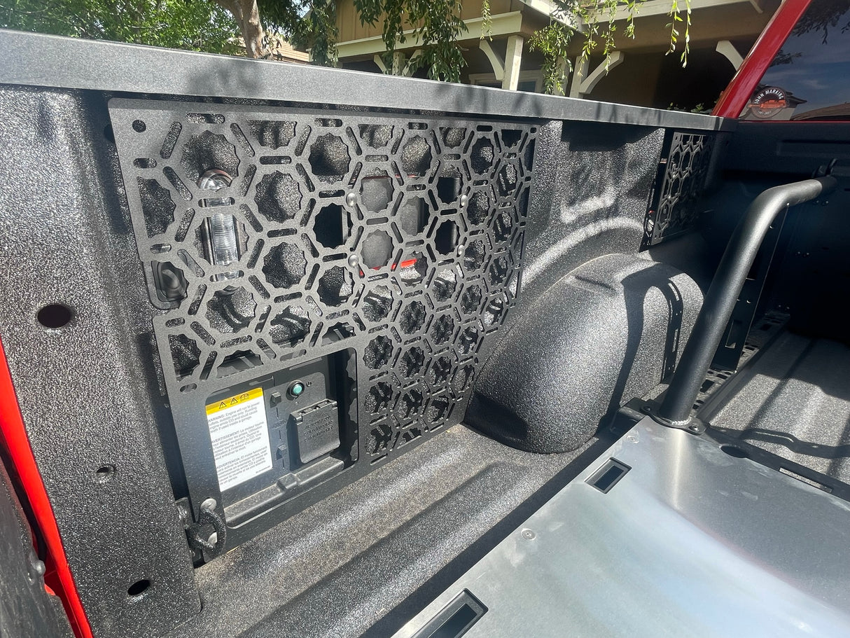 Bedside Organizer Panel kit - 2021 - 2023 Ford Raptor and F150