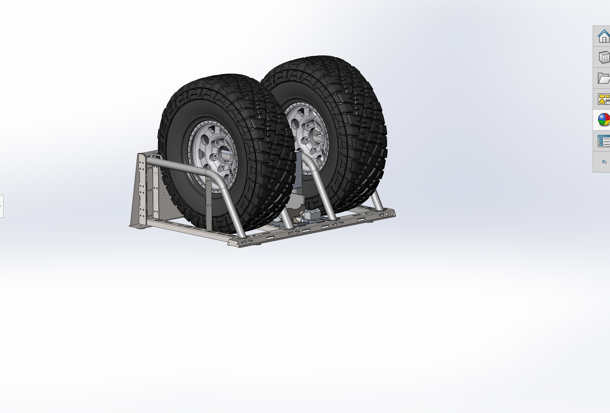 2017 - 2024 Ford Raptor Modular Bed Organizer with Slide Out Cargo Tray