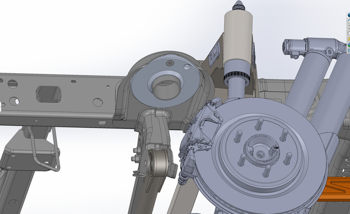 2021 - up Raptor Rear Spring 1" Spacer Lift Kit - by Foutz Motorsports