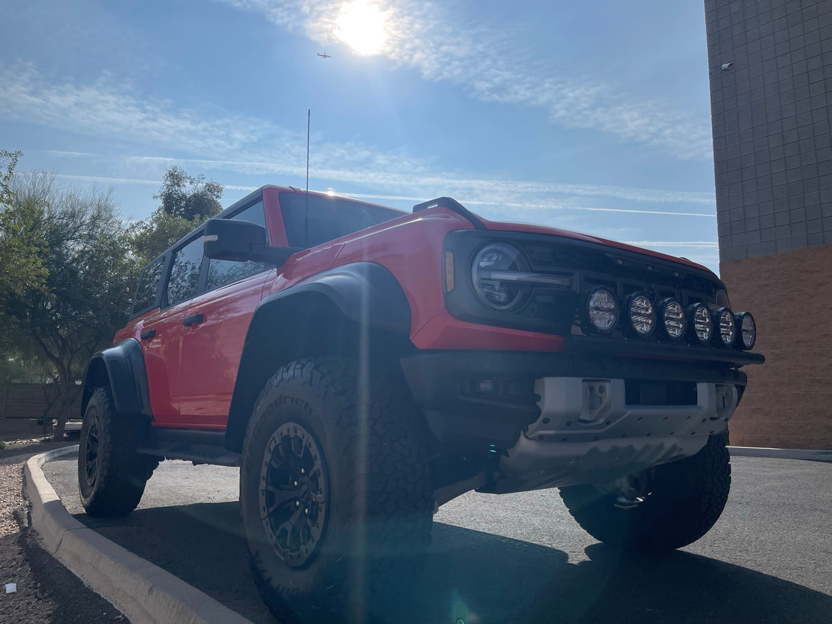 2021 and up Ford Bronco, Front Light Mount Kit for Stock Front Bumper