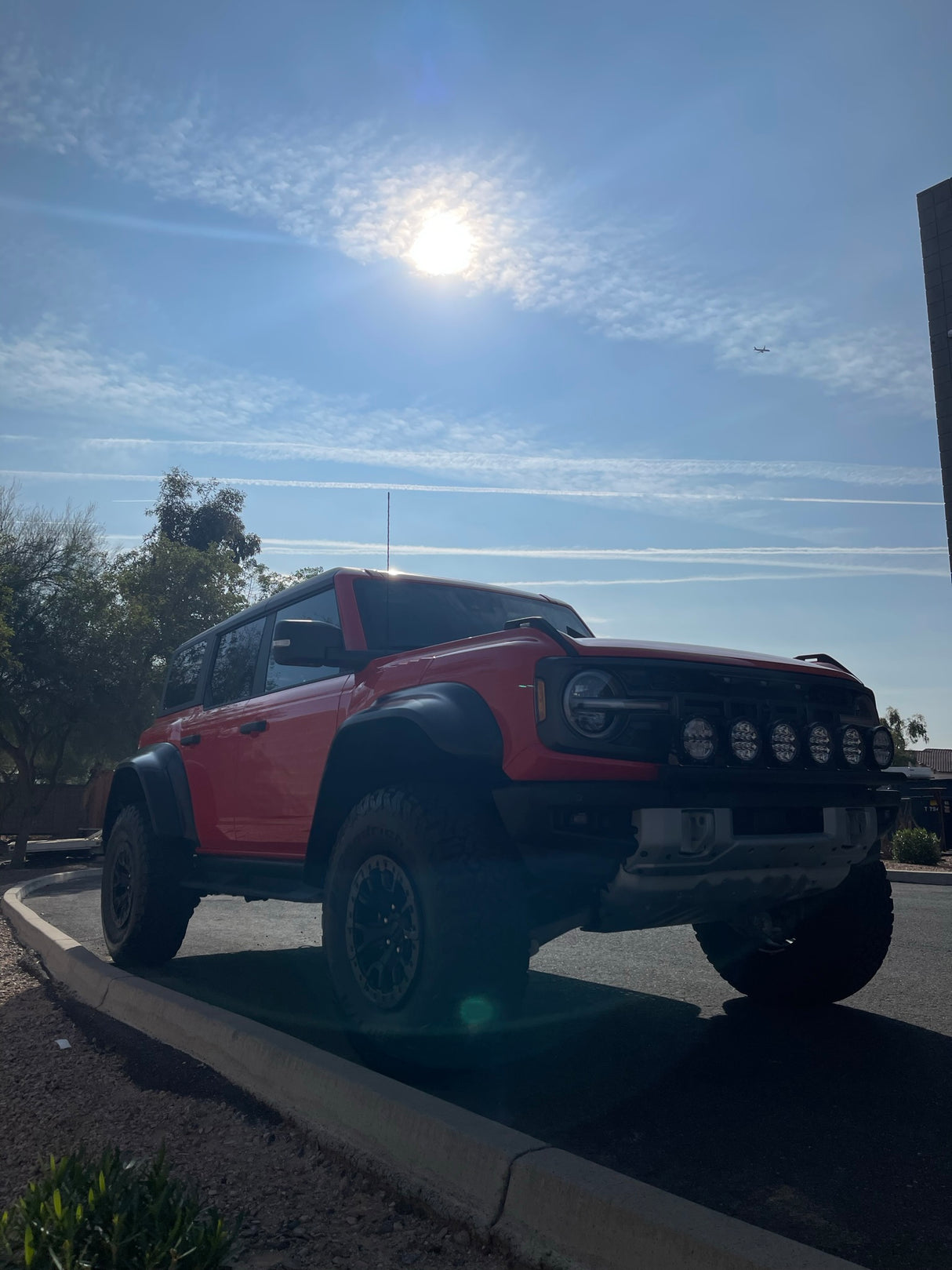 2022 and up Bronco Raptor, Front Light Mount Kit for Stock Bumper