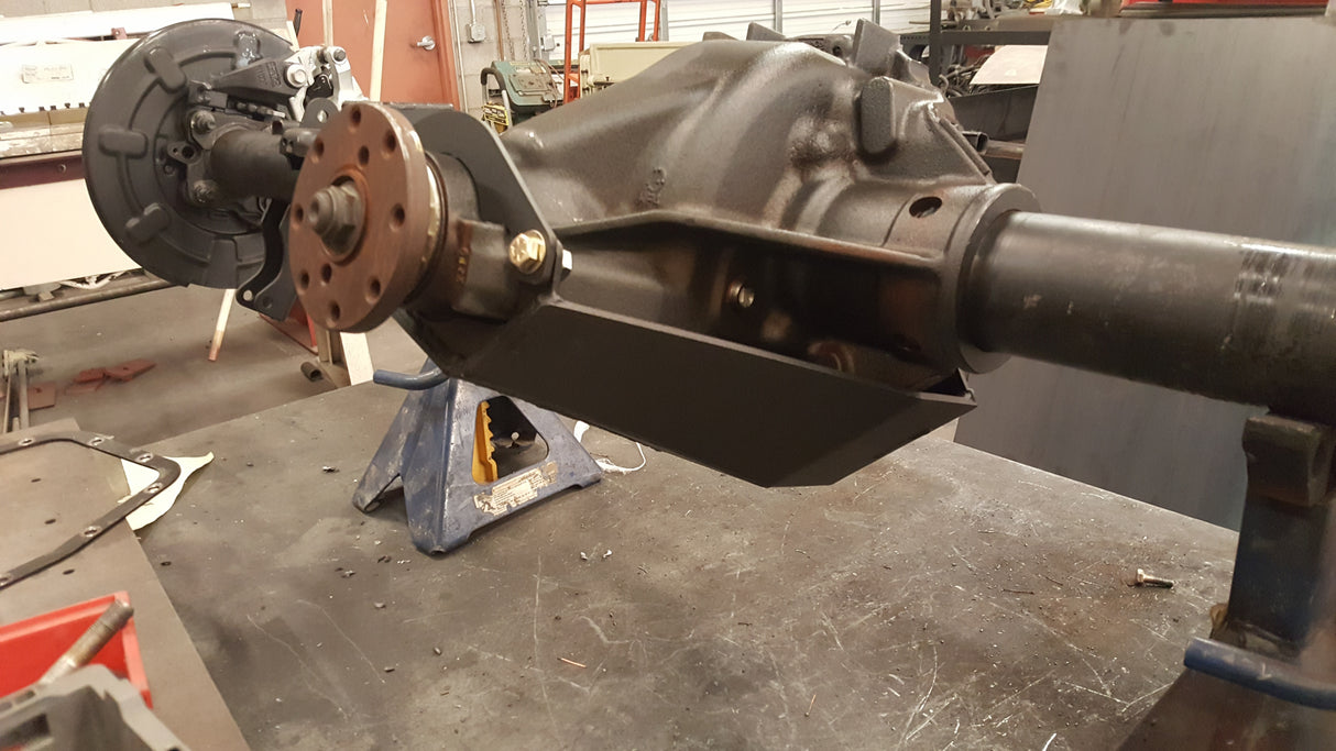 2017- 2024 Raptor Rear Differential Skid Plate Kit