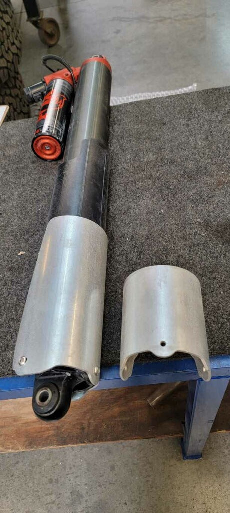 Extended Aluminum Shock Guard for 2017 - 2024 Ford Raptor for Rear Shock - SINGLE