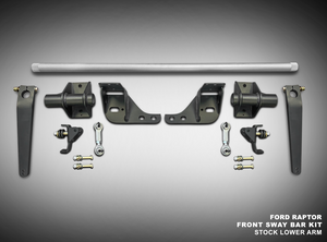 ford raptor front sway bar kit for stock lower a-arm