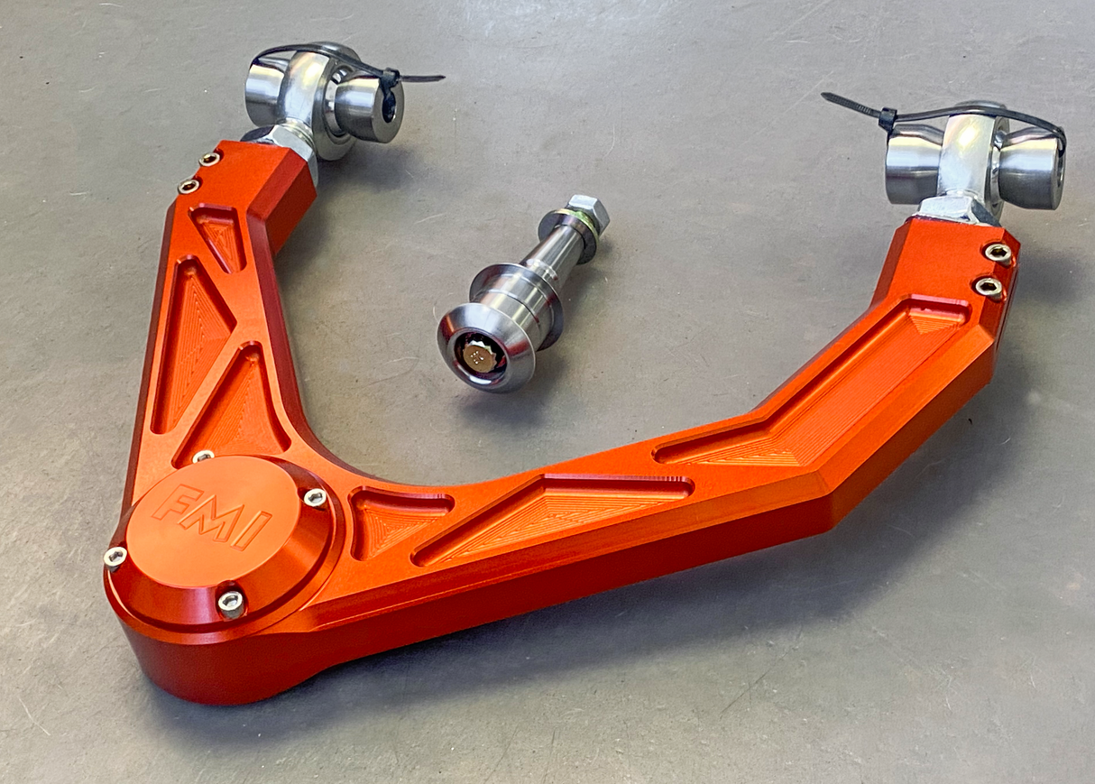 Raptor R Billet Upper Control Arm Kit - stock length