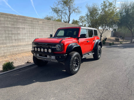 The Best Ford Bronco Raptor Parts: Skid Plates, Billet Tie Rods, Lights & GPS Mounts