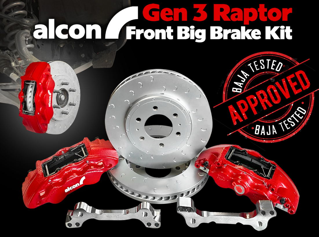 Alcon Roush Raptor Rear Alcon Big Brake kit for Gen 3 Raptor Now Available - Foutz Motorsports LLC