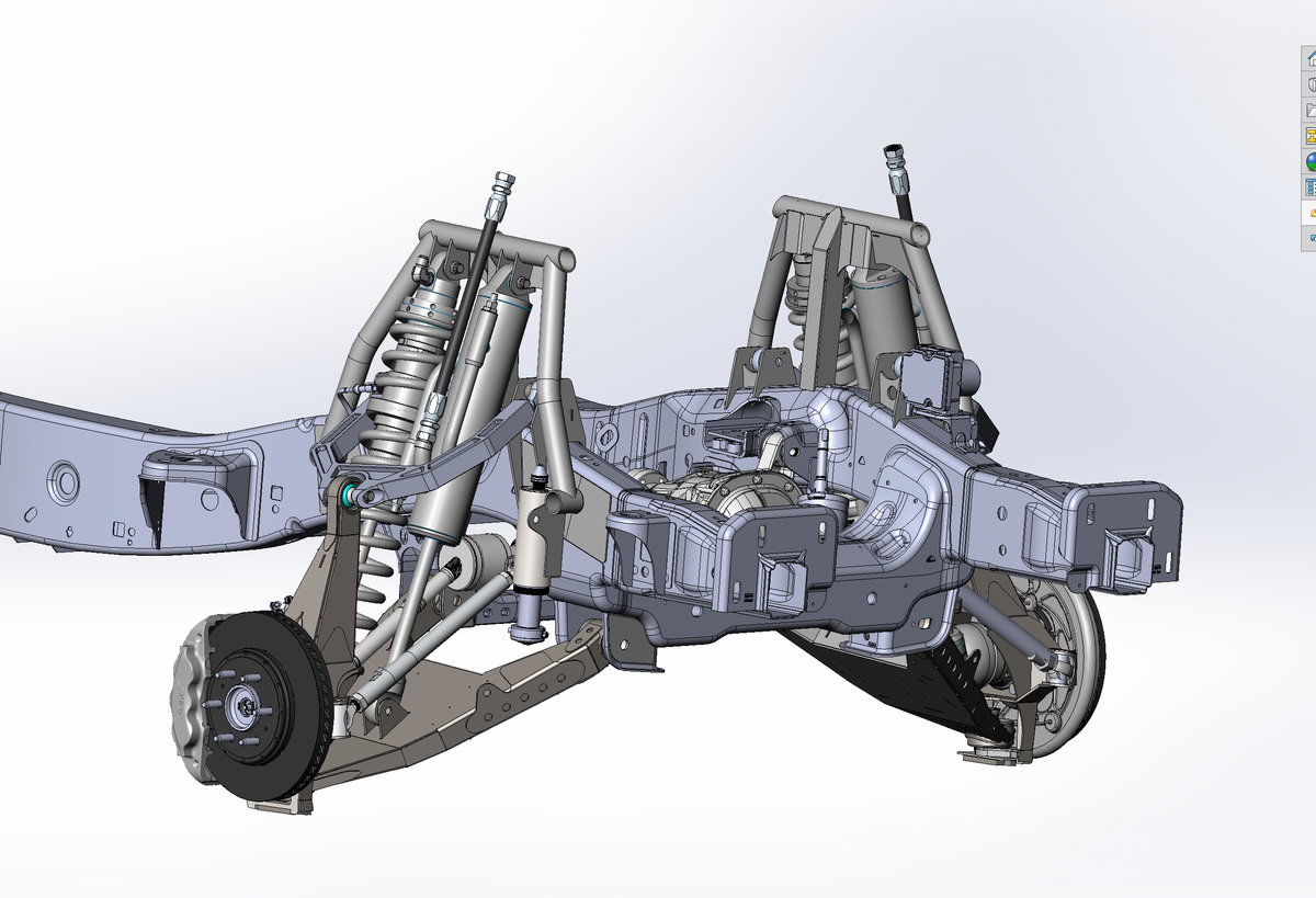 Ford Raptor Rear Chassis Ford Raptor Suspension Kits - Raptor Long Travel Kits - Raptor Mid Tra ...