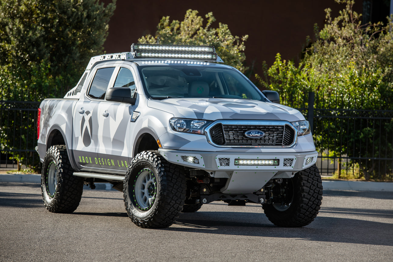 The Xbox Special Edition Ford Ranger at the 2019 SEMA show found in the Ford booth on display