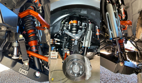 Mid travel Front Suspension Upgrade for Ford Raptor, Ranger Raptor, and Bronco Raptor 