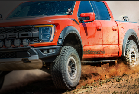 The best Rear Shock Guard Mud Flap Kits for Ford Raptor, Bronco Raptor, Ranger Raptor, Ram TRX & RHO