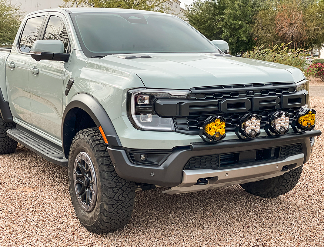 Ranger Raptor Light Mounts