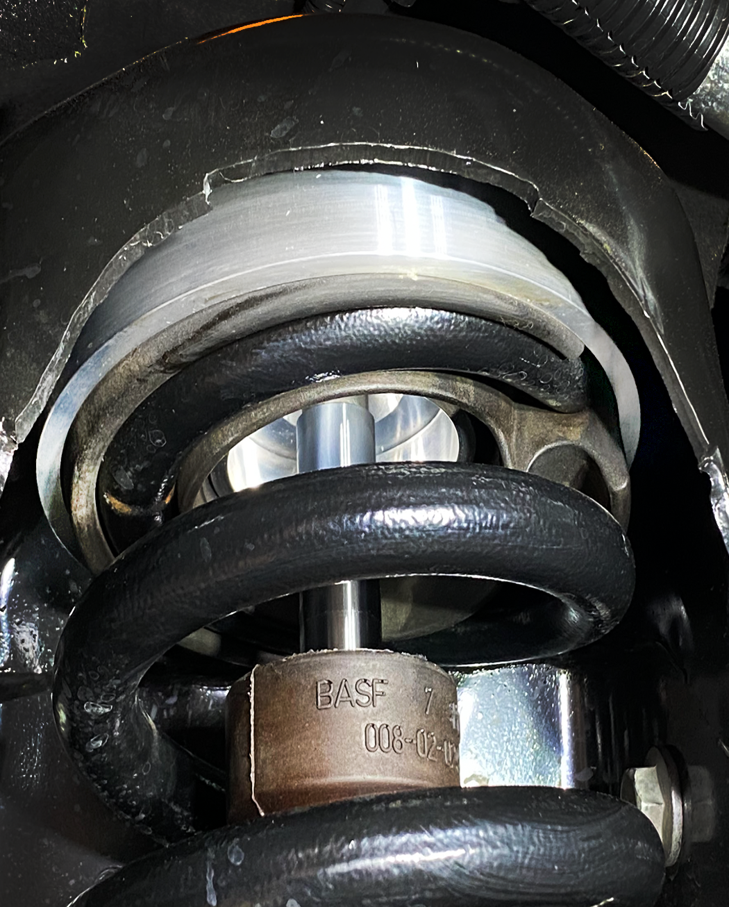 2010-2014 Raptor - Heavy Duty Billet Top Hat with 1.5 inch Lift for Stock Shock - Phase 1