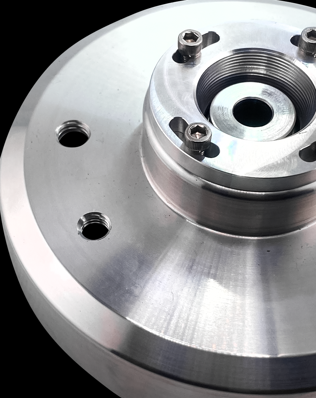 2010-2014 Raptor - Heavy Duty Billet Top Hat with 1.5 inch Lift for Stock Shock - Phase 1