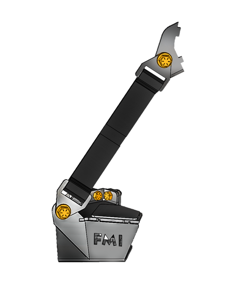 limit strap for 2010-2014 raptor with mounting backet for stock lower control arm