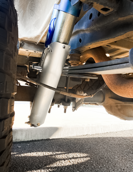 2010-2014 Gen 1 Raptor Full length Aluminum Shock Guard, REPLACEMENT (PAIR)