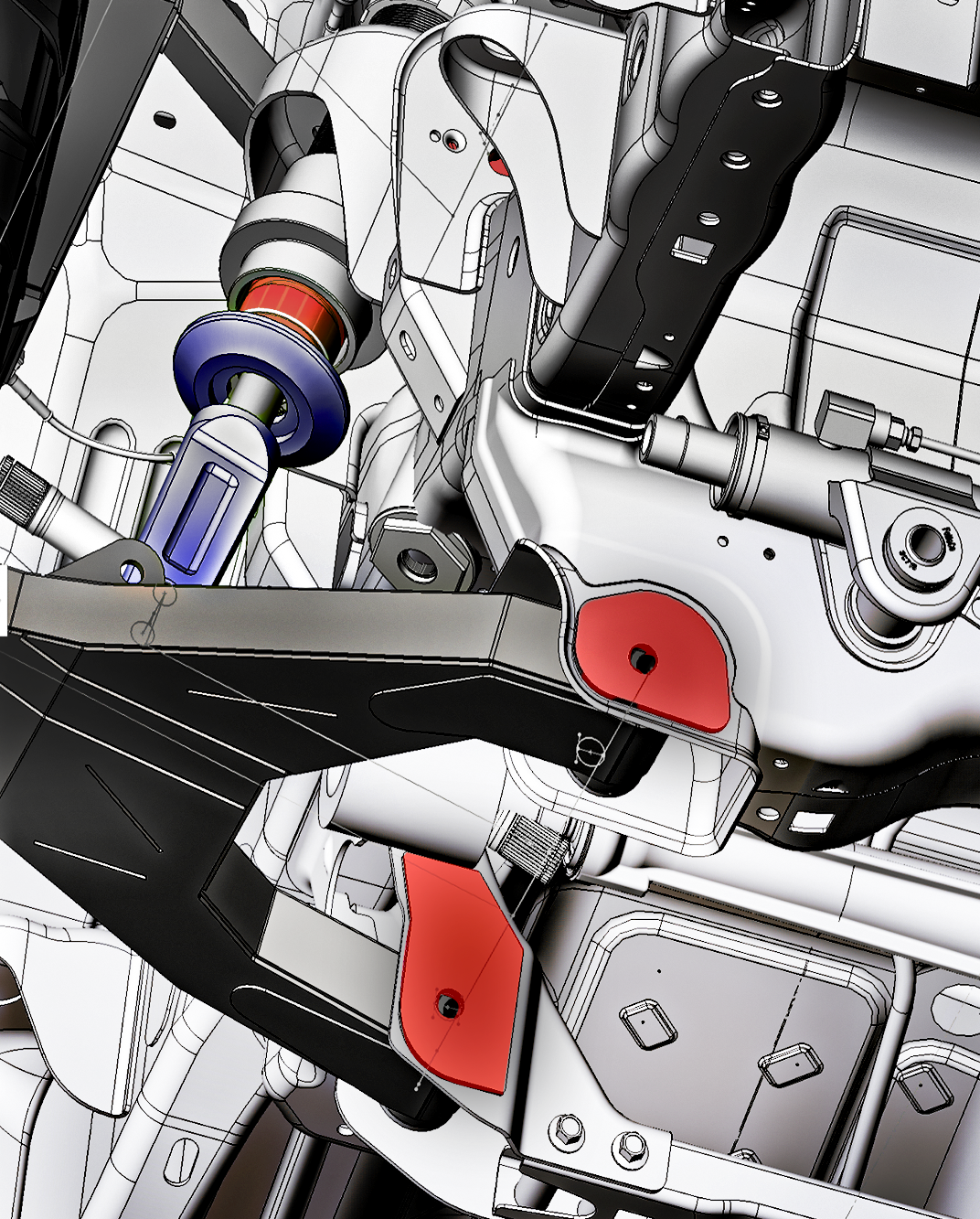 2010 - 2014 Gen 1 Raptor - Lower Arm Slot Delete Weld In Plate Kit