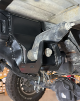 Fabricated Rear Shackle Hanger installed in Stock Location on 2010-2014 Gen 1 Raptor 