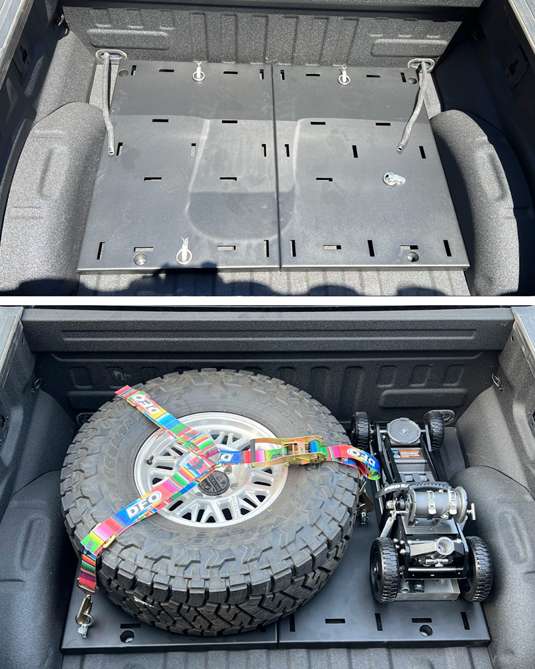 2017-2026 Raptor & 2015+ F-150 Simple Bed Organizer - Main Section Only