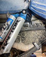 2017-2018 Ford Raptor Gen 2 rear driver-side shock mount with Foutz Motorsports reinforcement kit installed